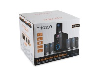 Mikado MD-813BT 5+1 Usb+SD+FM Destekli Multimedia Bluetooth Speaker - 3